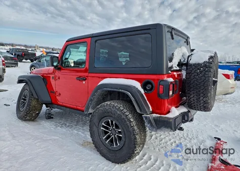 2025 Jeep Wrangler Sport из США, поврежденный, VIN 1C4PJXAN6SW622407
